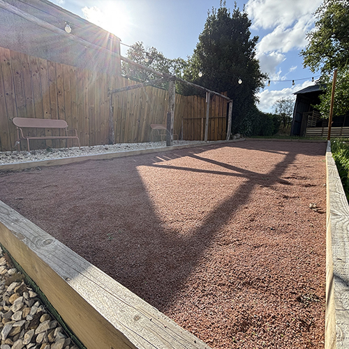 terrain de pétanque